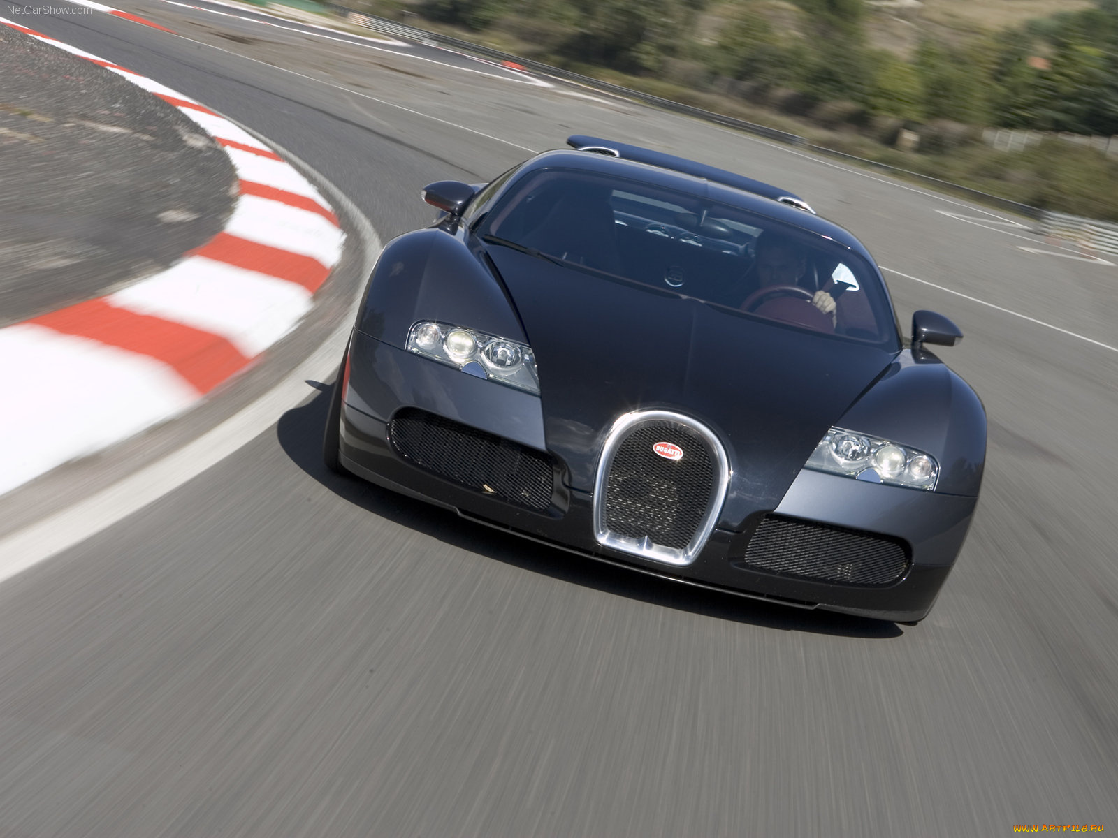 bugatti, veyron, 2005, автомобили