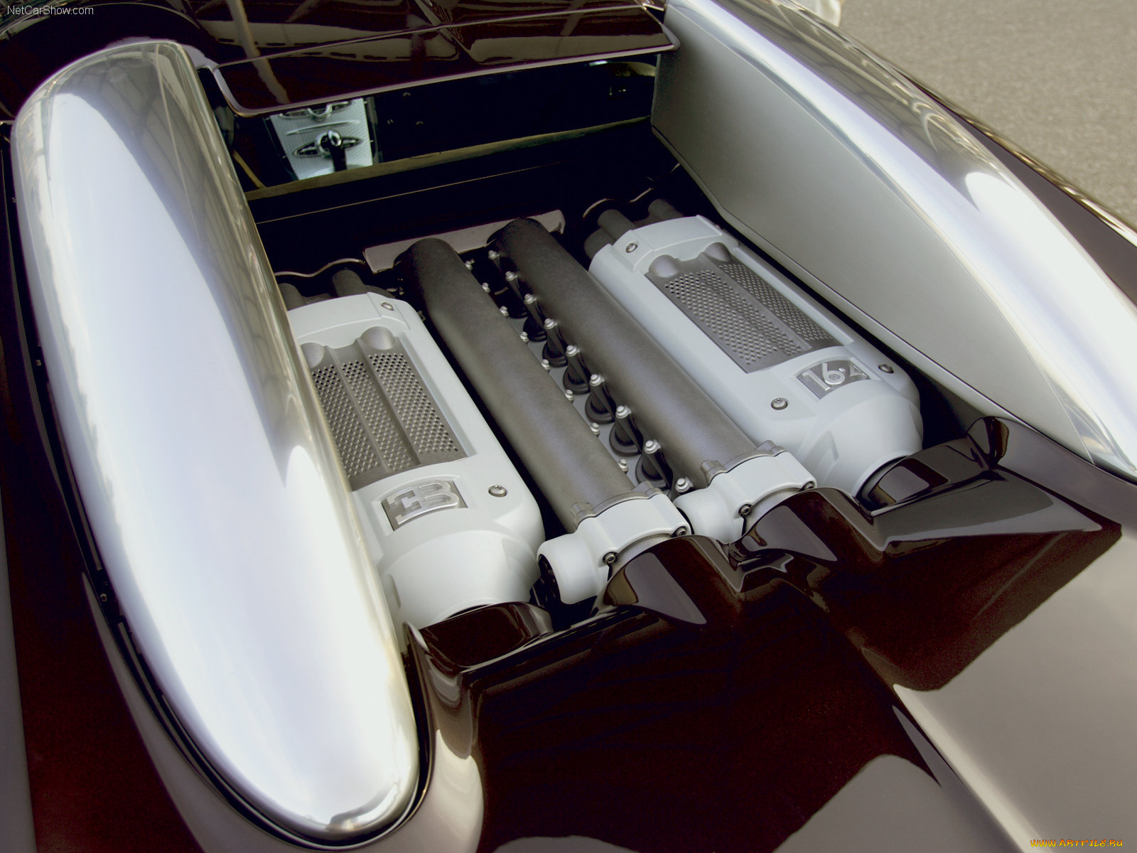 bugatti, veyron, 2005, автомобили, двигатели
