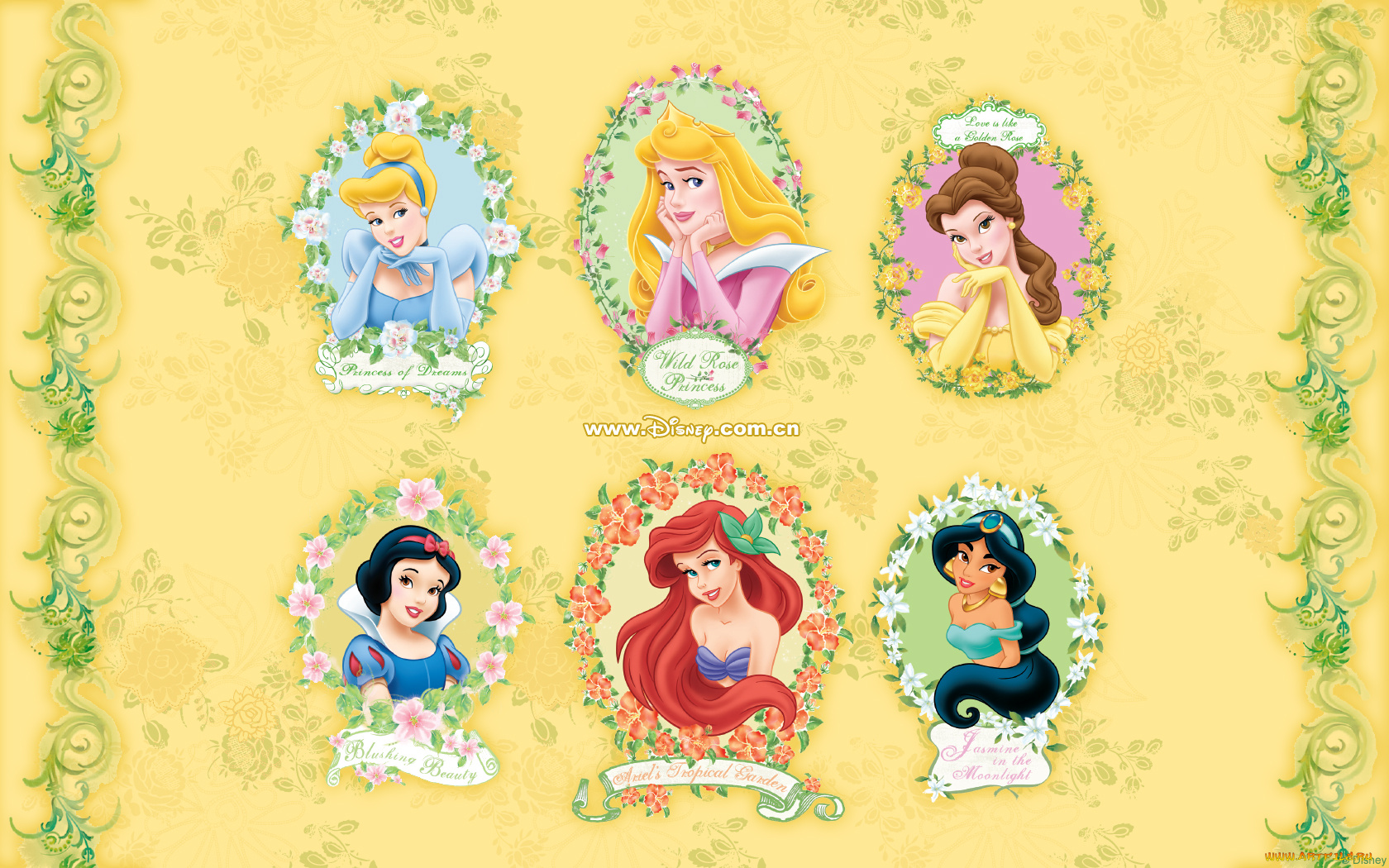 мультфильмы, disney`s, princess