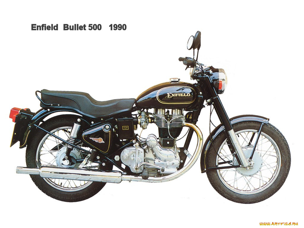 enfield, bullet, 500, 1990, мотоциклы, royal