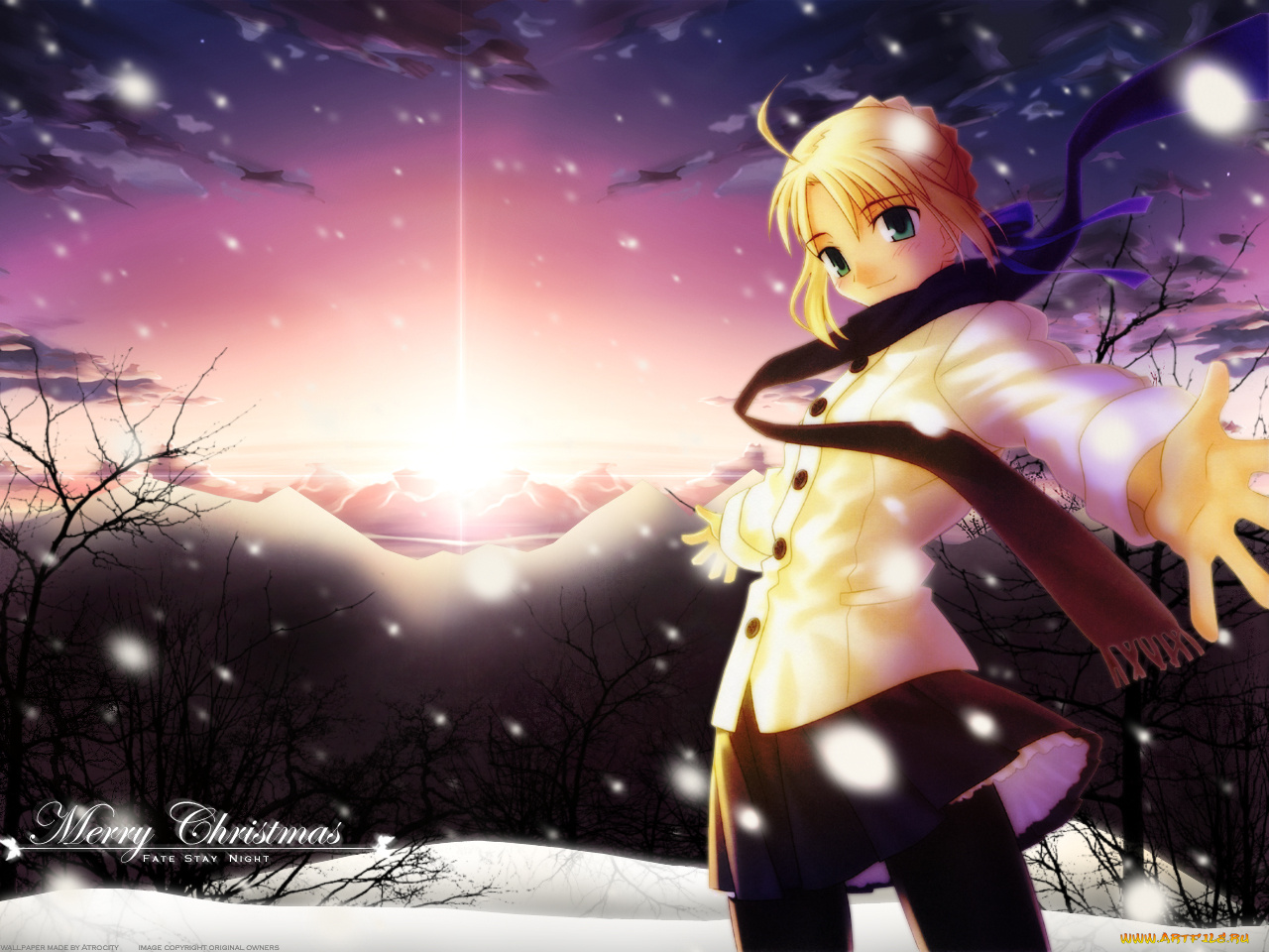 аниме, fate, stay, night