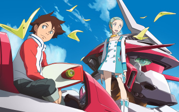 обоя аниме, eureka, seven