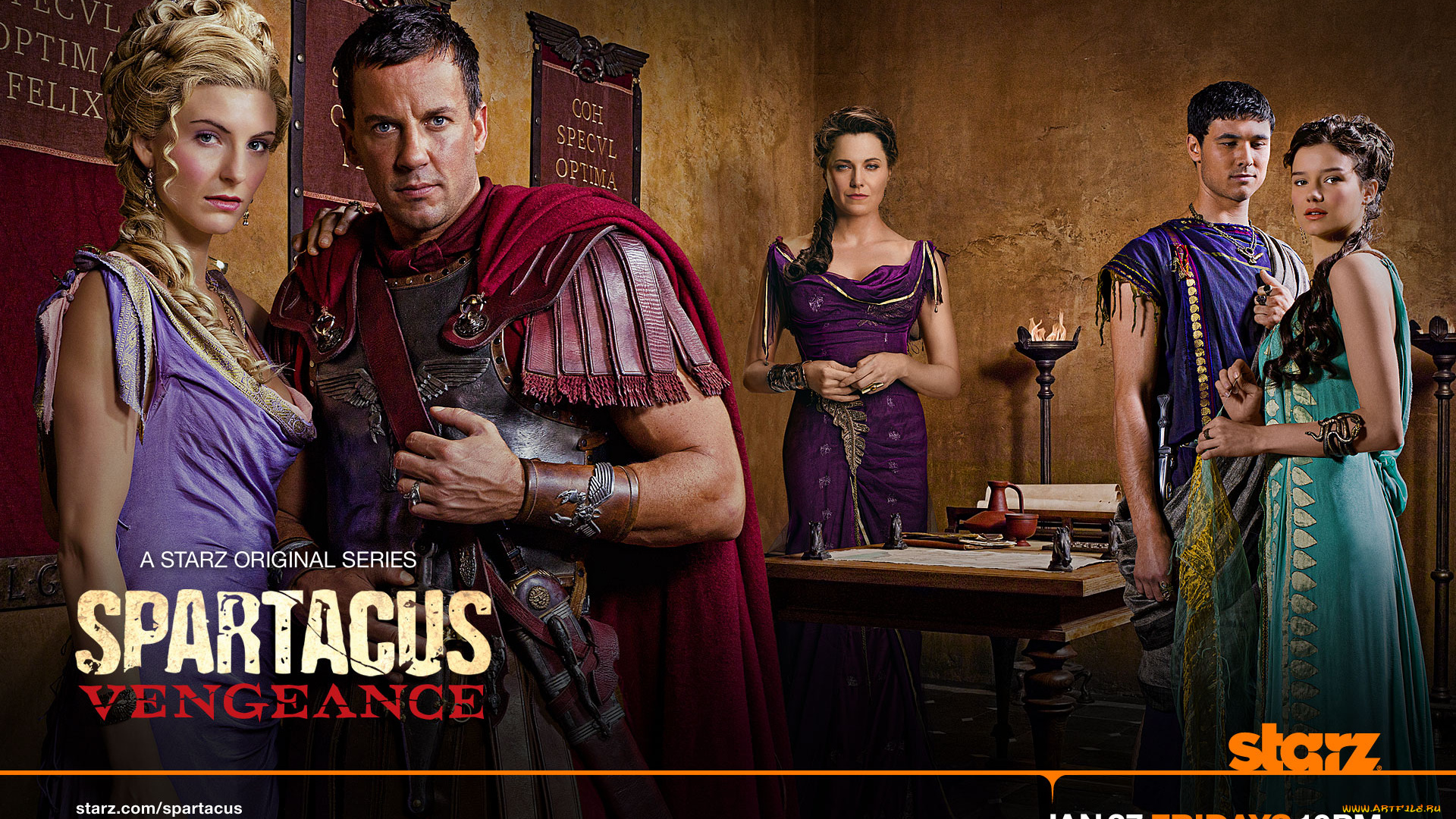 spartacus, vengeance, кино, фильмы