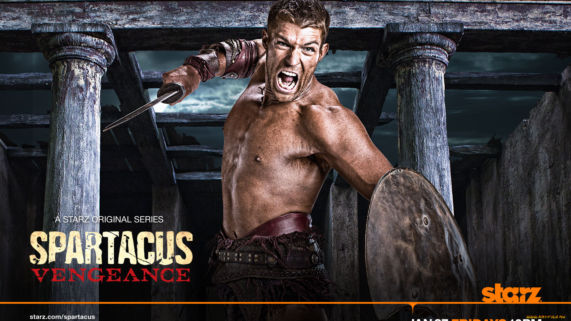 spartacus, vengeance, кино, фильмы