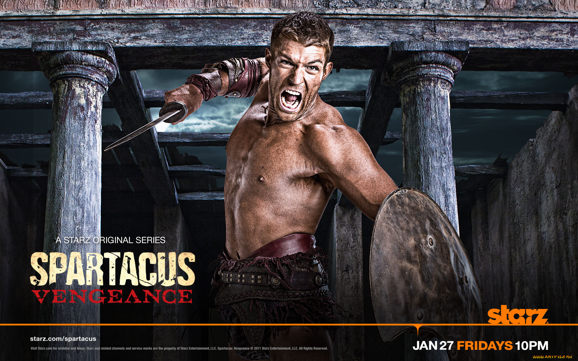spartacus, vengeance, кино, фильмы