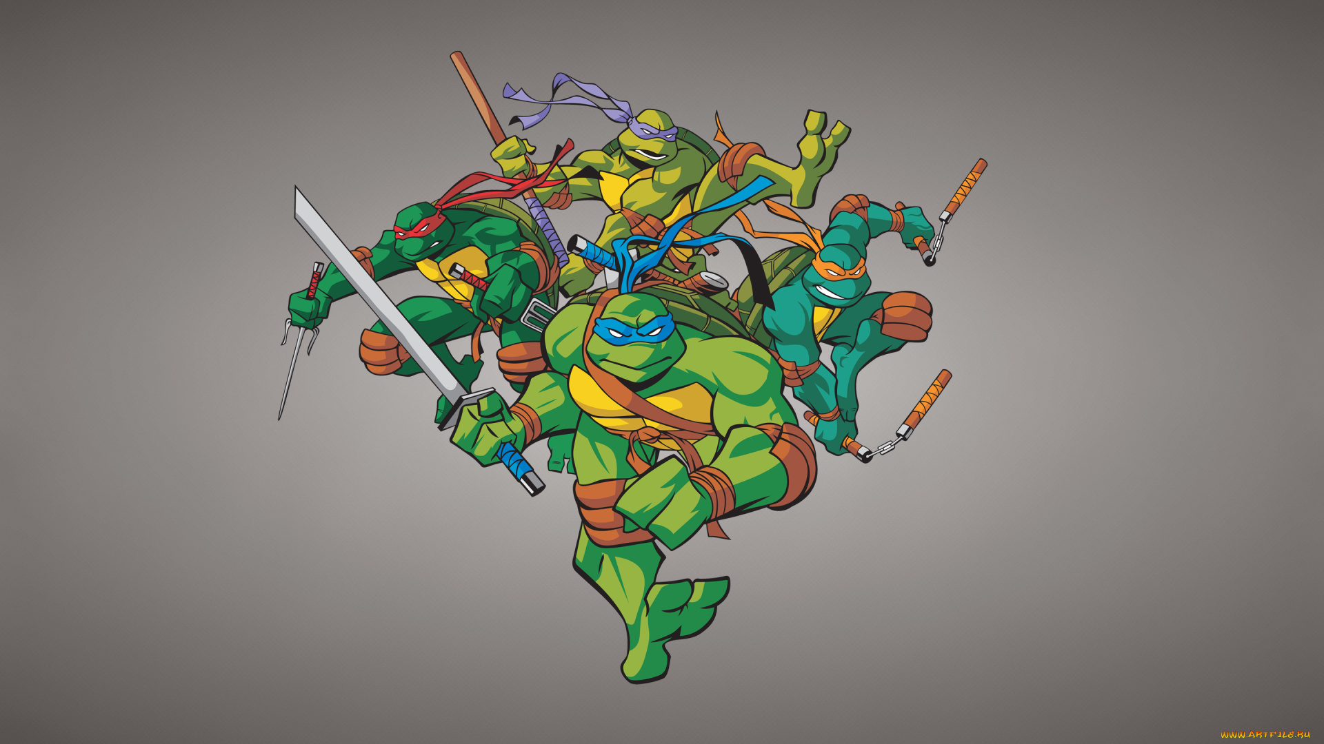 Черепашки, ниндзя, мультфильмы, tmnt, Черепашки, ниндзя, teenage, mutant, ninja, turtles