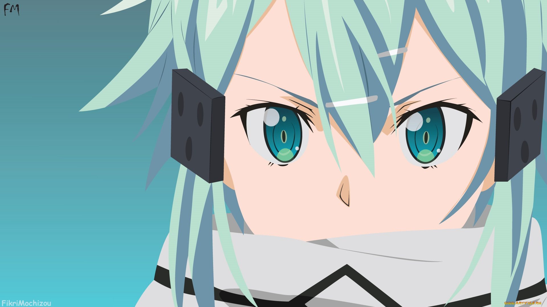 аниме, sword, art, online, asada, sinon