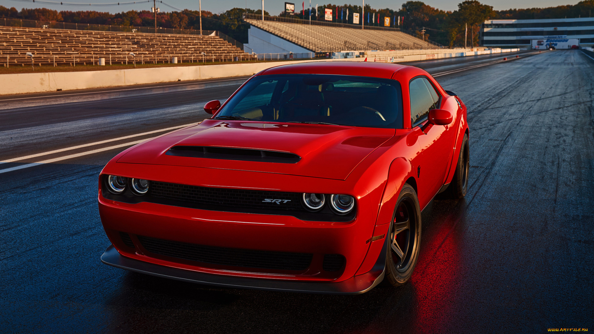 dodge, challenger, srt, demon, 2018, автомобили, dodge, red, demon, 2018, srt, challenger