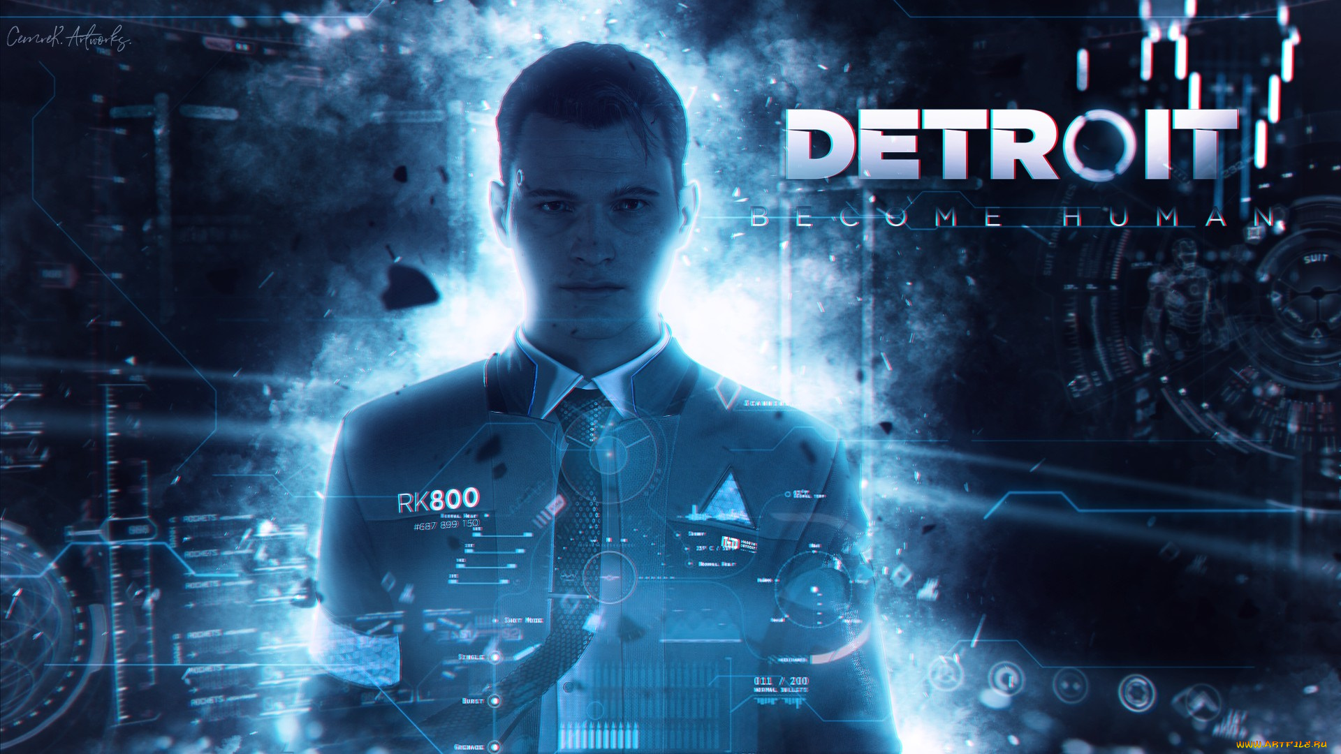 видео, игры, detroit, , become, human, connor, коннор, become, human