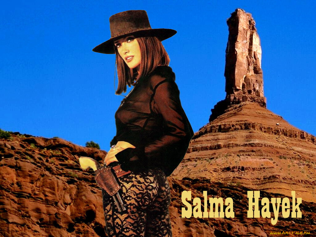 Salma, Hayek, девушки