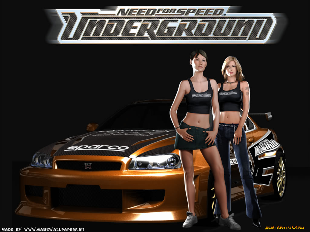 nfs, undergraund, видео, игры, need, for, speed, underground