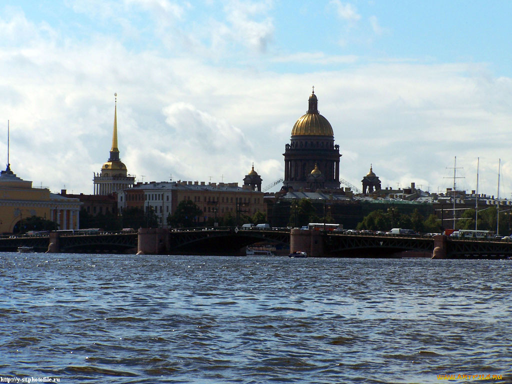 вид, невы, питер, города, санкт, петербург, петергоф, россия