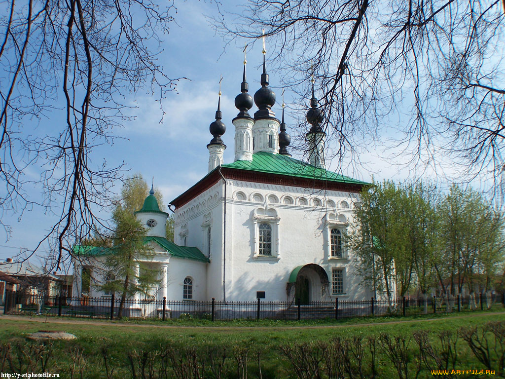 суздаль, цареконстантиновская, церковь, весна, города, православные, церкви, монастыри