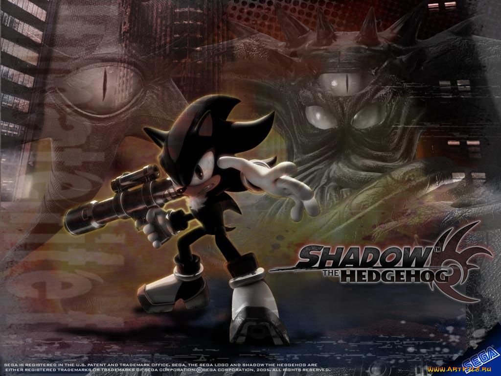видео, игры, shadow, the, hedgehog