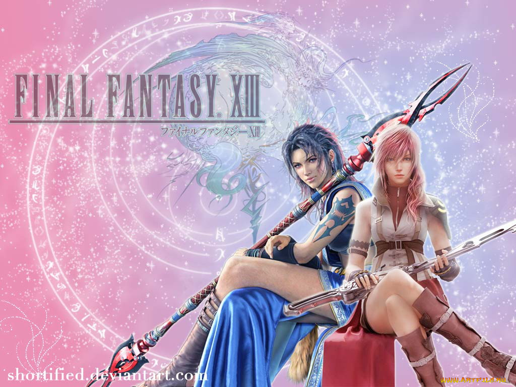 видео, игры, final, fantasy, xiii