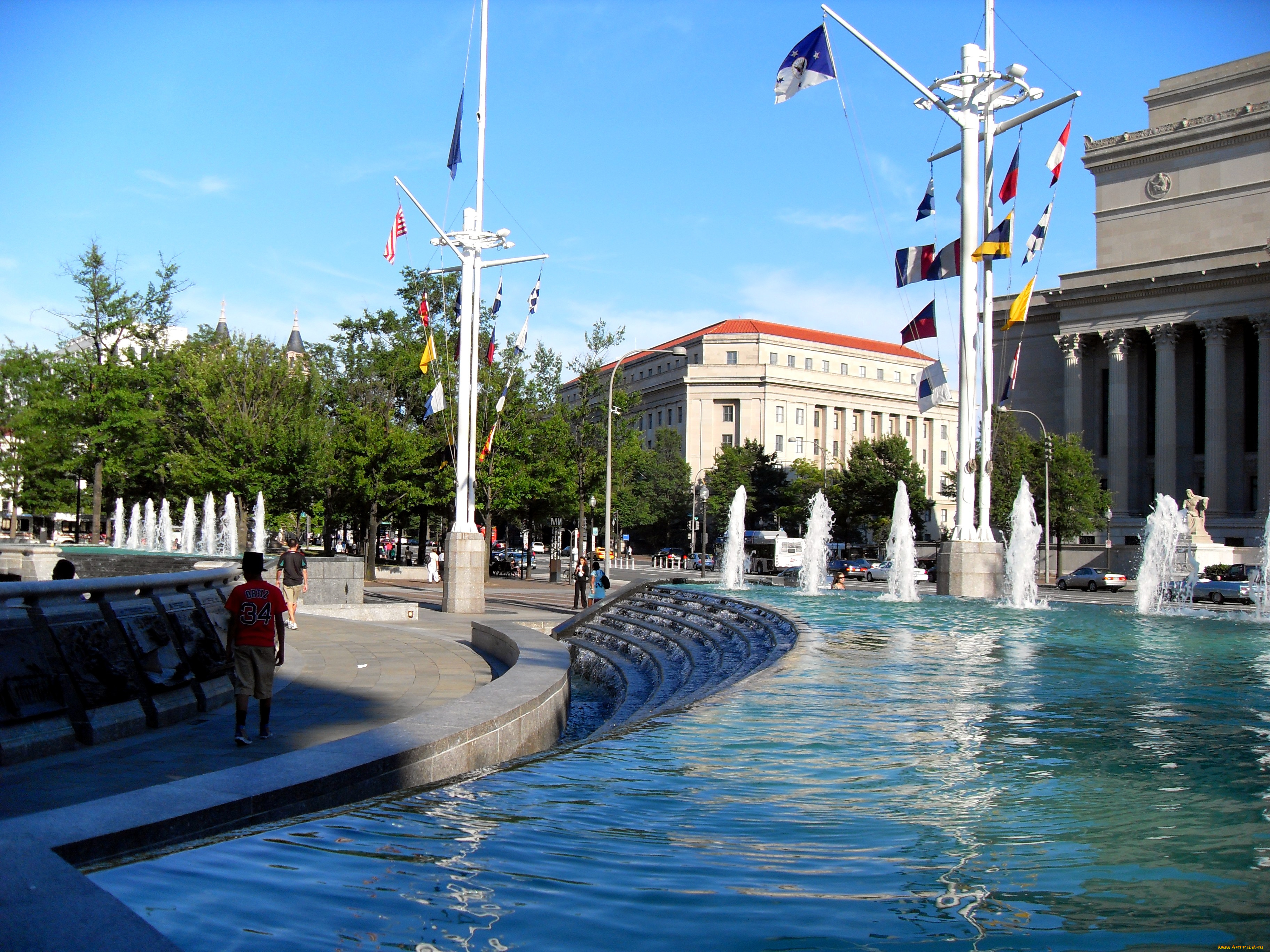 navy, memorial, города, вашингтон, сша