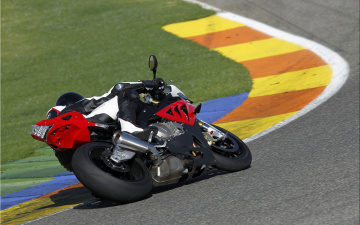 Картинка спорт мотоспорт bmw s1000rr motorcycle гонка трек