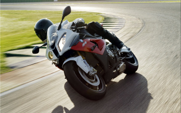 Картинка спорт мотоспорт motorcycle bmw s1000rr гонка трек