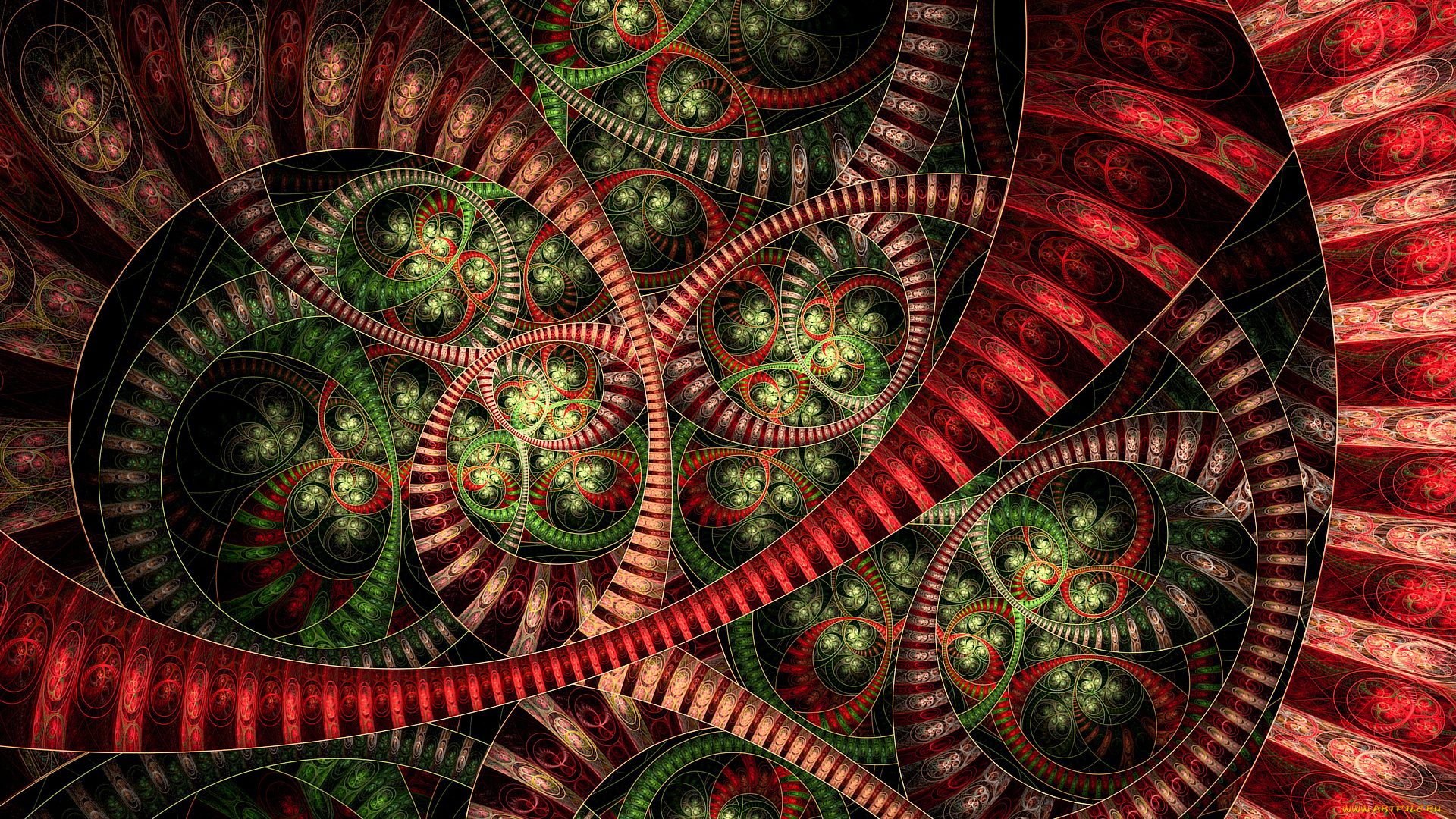 3д, графика, fractal, , фракталы, узор, фон, цвета