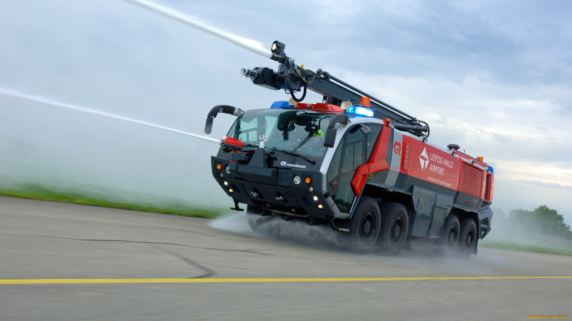 rosenbauer, crashtender, автомобили, пожарные, машины, rosenbauer, crashtender, vehicles, water, cannons, fire-service