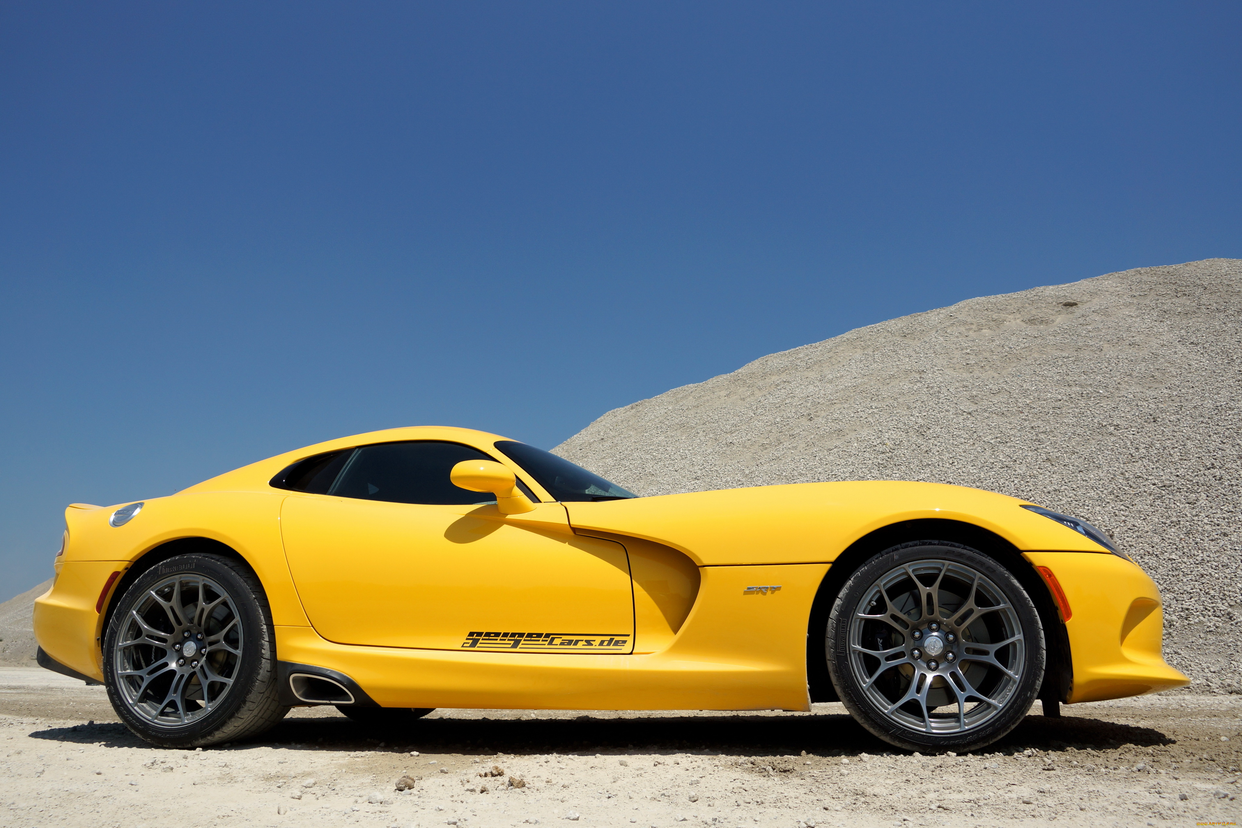 автомобили, dodge, viper, srt, geiger, желтый, 2013г