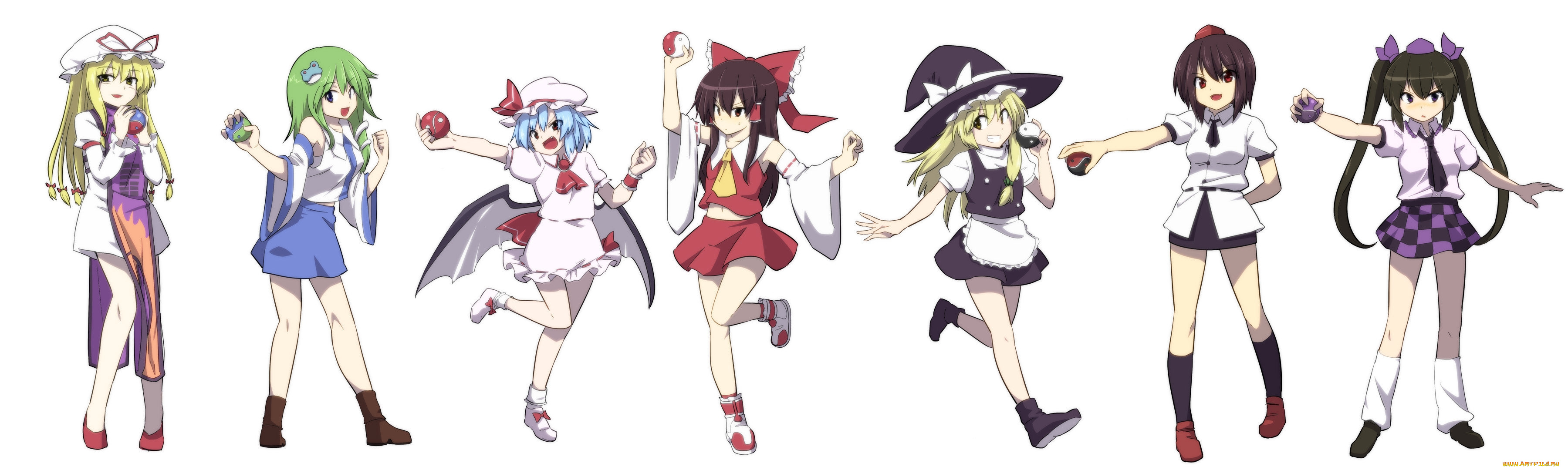 аниме, touhou, тоухоу