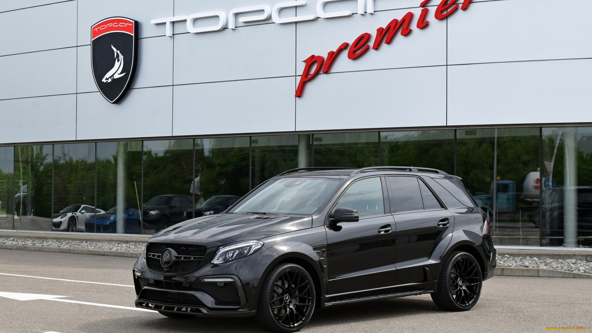 2022, topcar, mercedes-benz, gle, class, автомобили, mercedes-benz, mercedes, benz, gle, class, 4k, вид, спереди, экстерьер, черный, тюнинг, topcar, немецкие, мерседес, ателье