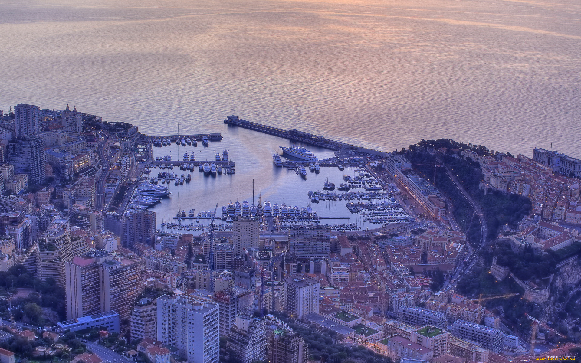 monaco, города, монте, карло, монако