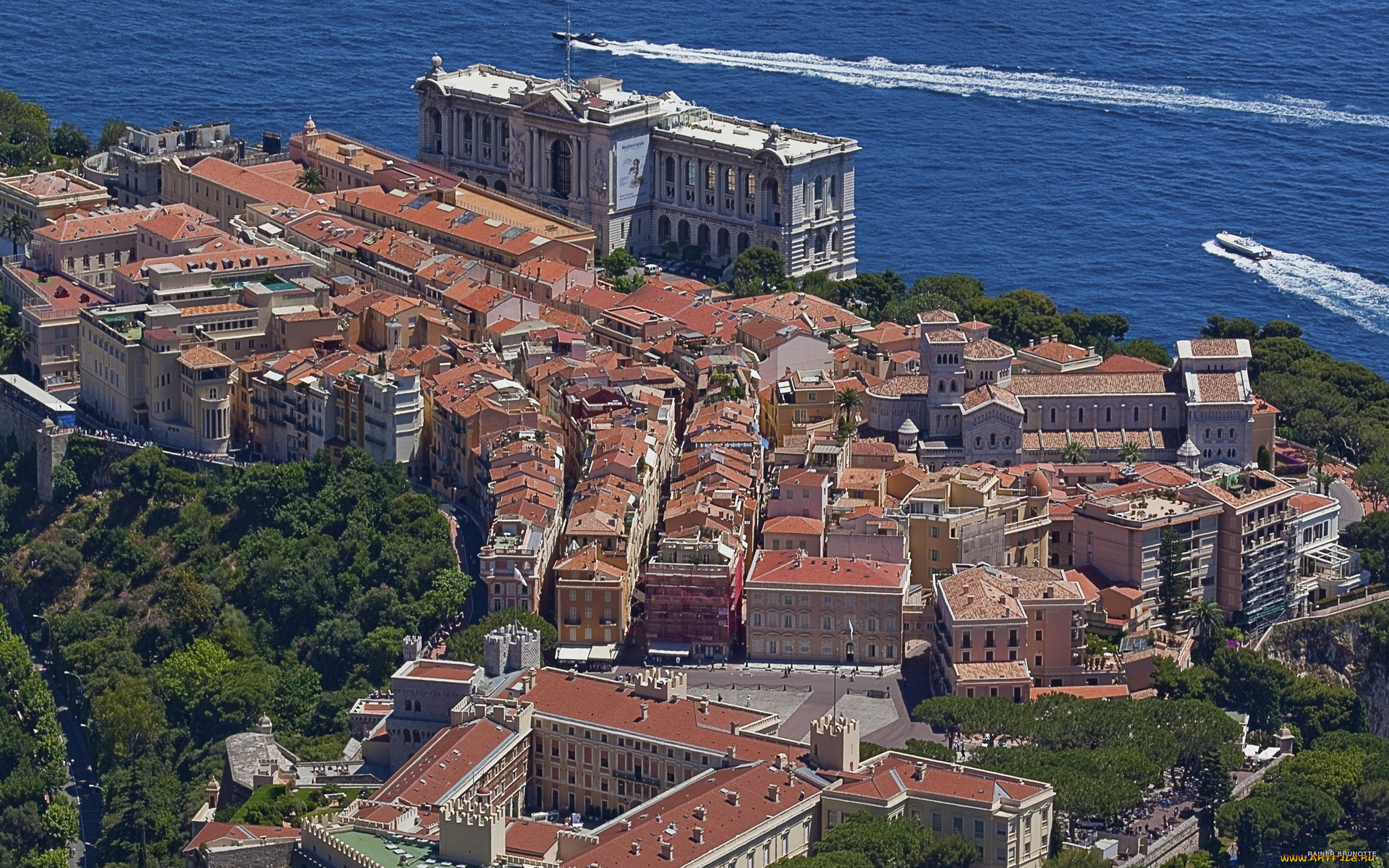 monaco, города, монте, карло, монако