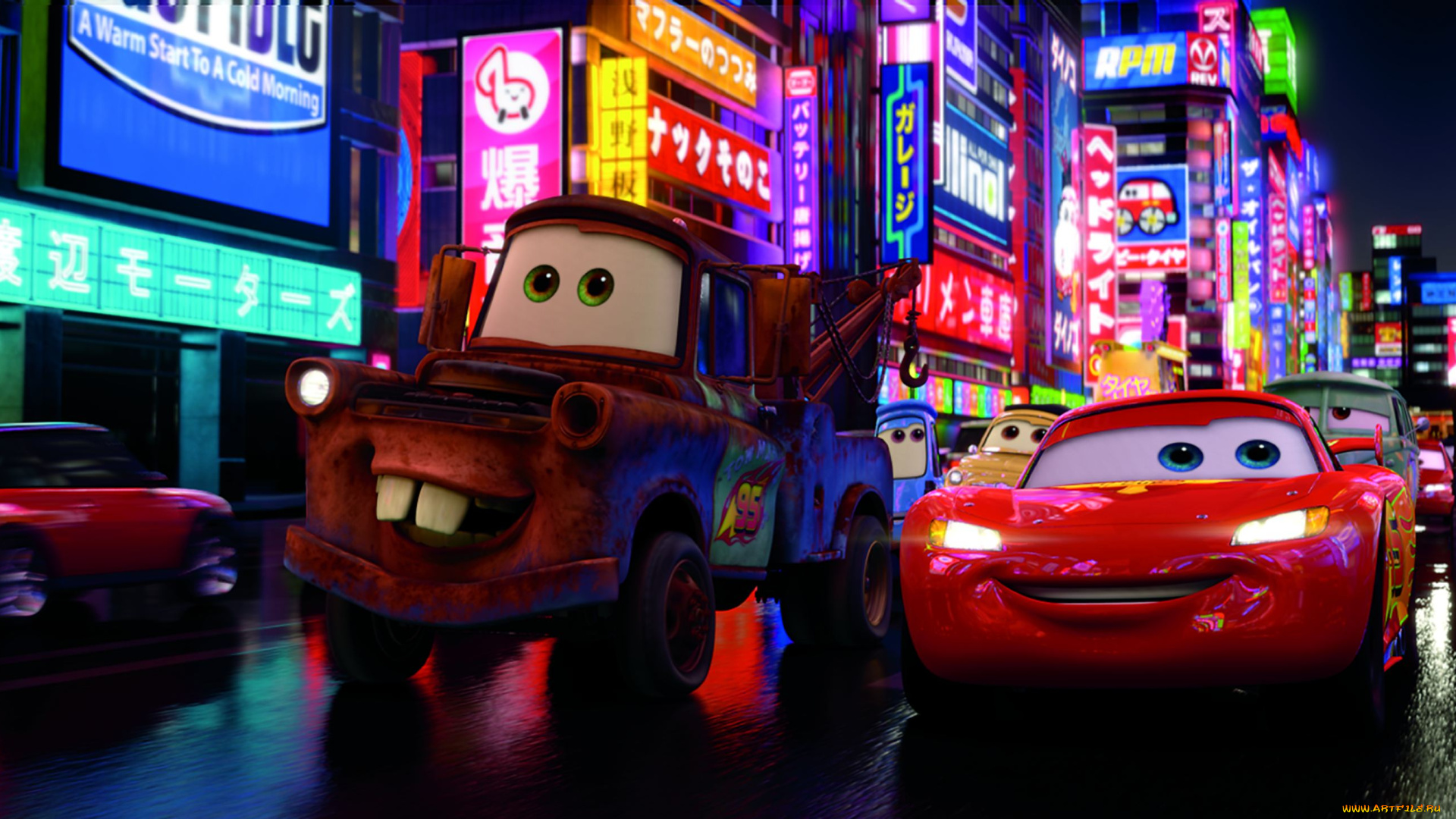 cars, мультфильмы, pixar, машинки, тачки, 2