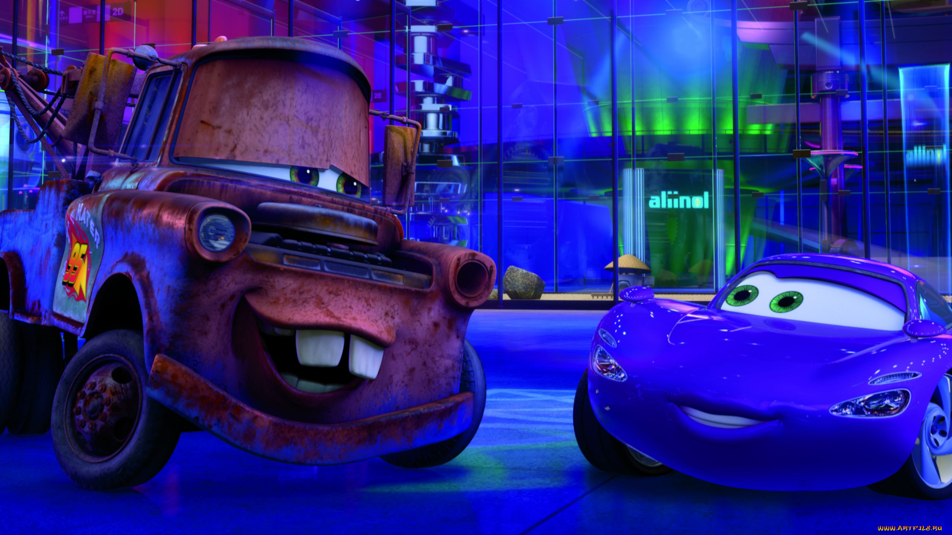 Cars 2 моды