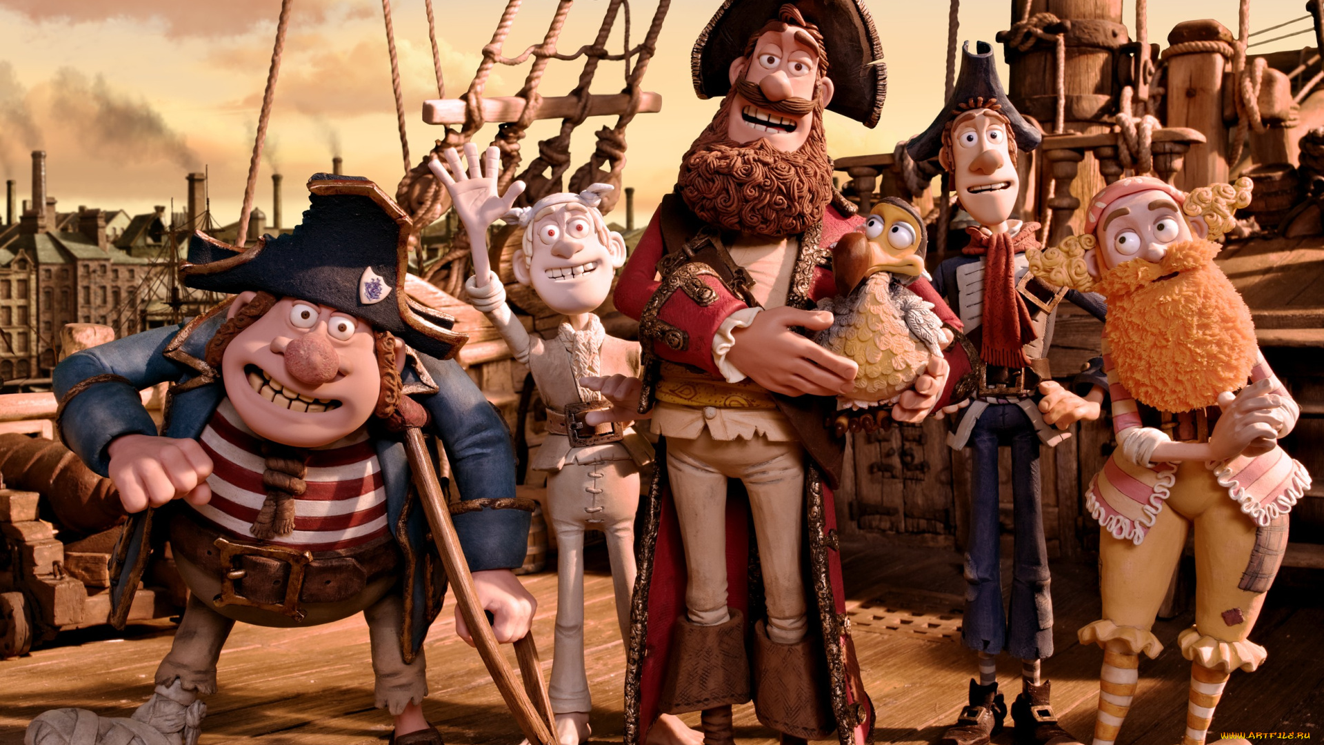 the, pirates, band, of, misfits, мультфильмы, банда, неудачников, пираты