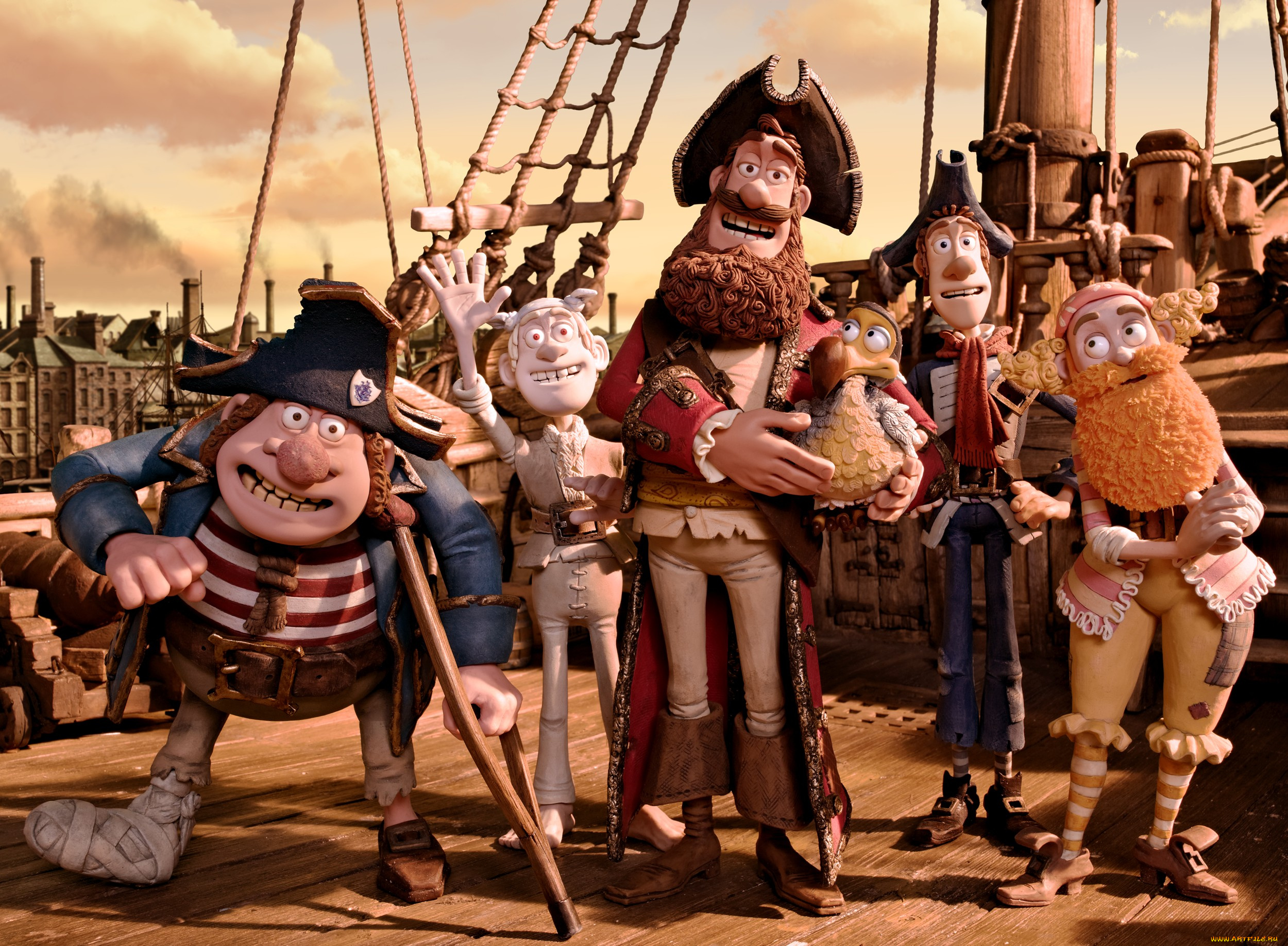 the, pirates, band, of, misfits, мультфильмы, банда, неудачников, пираты