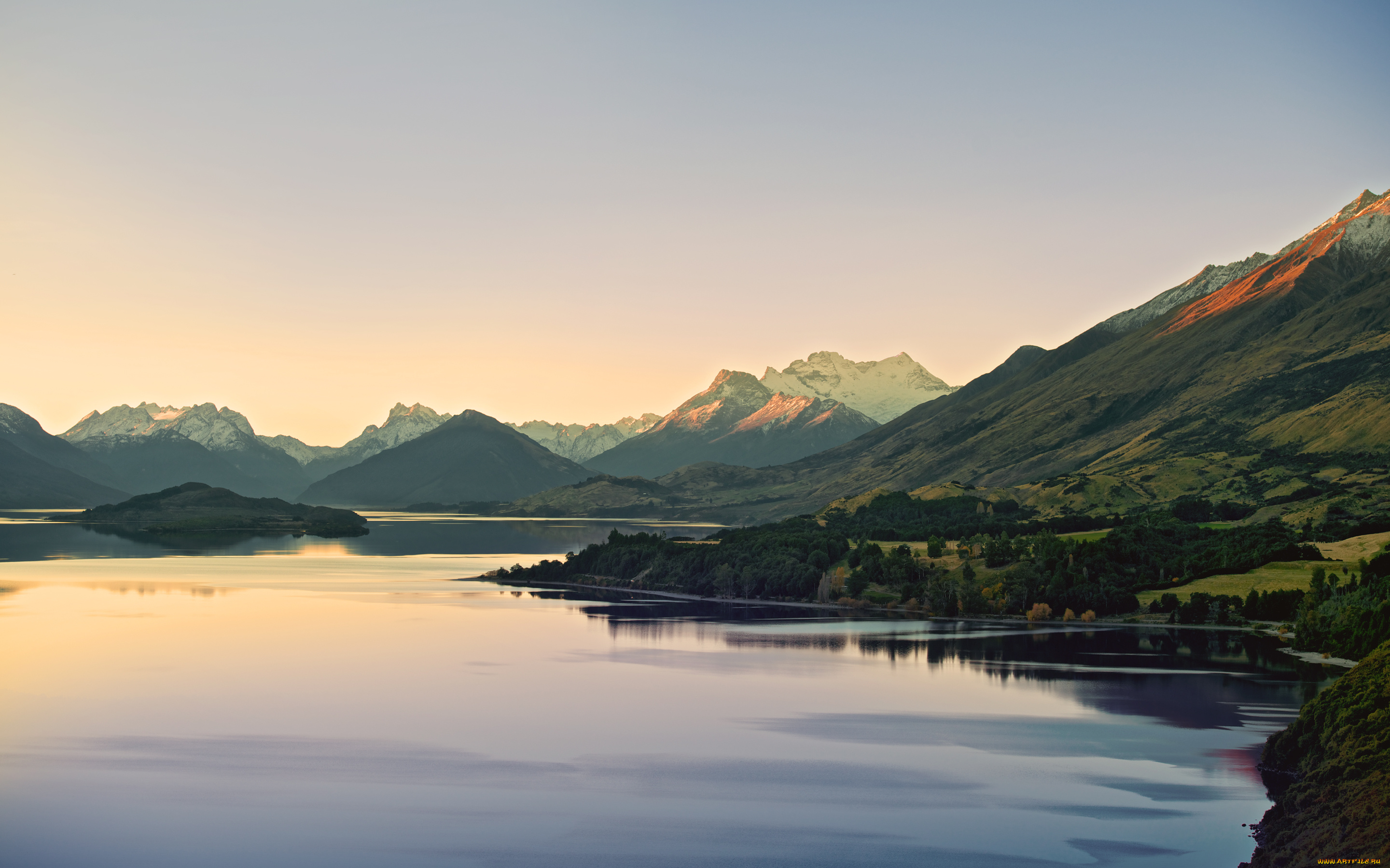 природа, реки, озера, горы, пейзаж, река, new, zealand, новая, зеландия