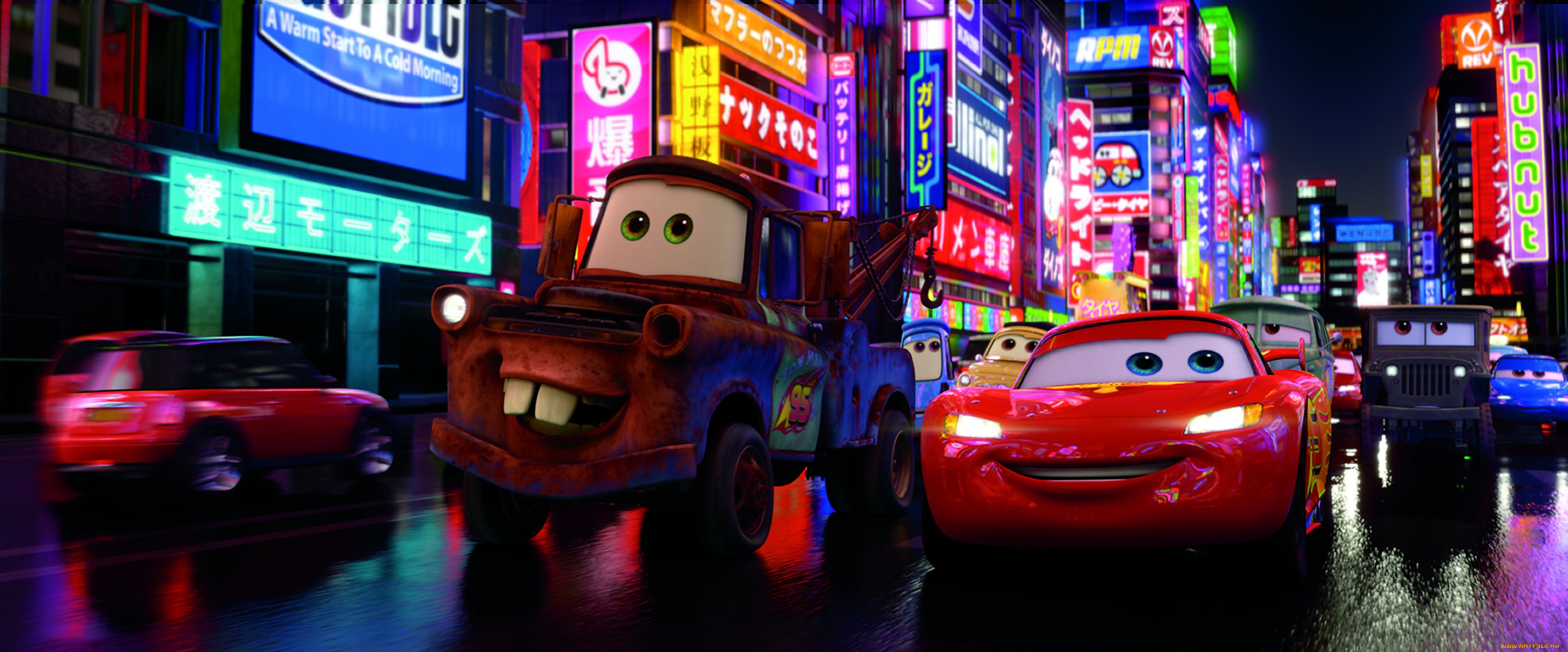 cars, мультфильмы, pixar, машинки, тачки, 2