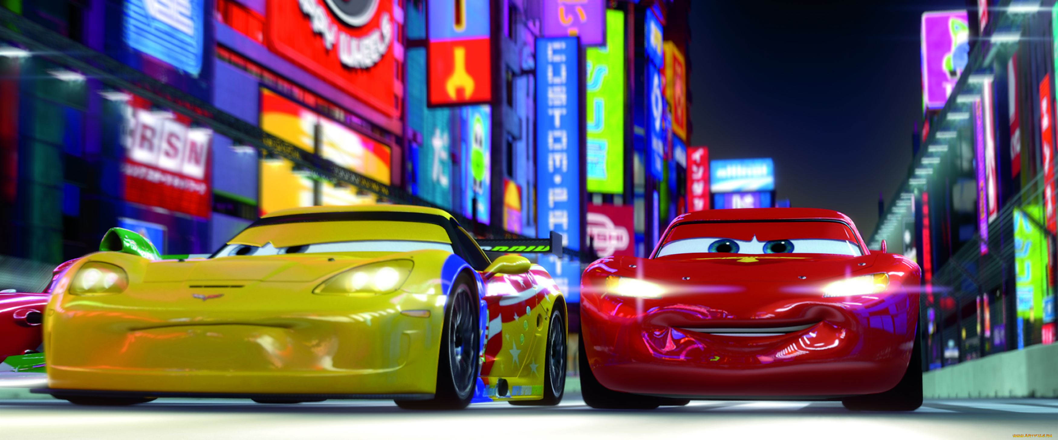 cars, мультфильмы, тачки, 2, машинки, pixar