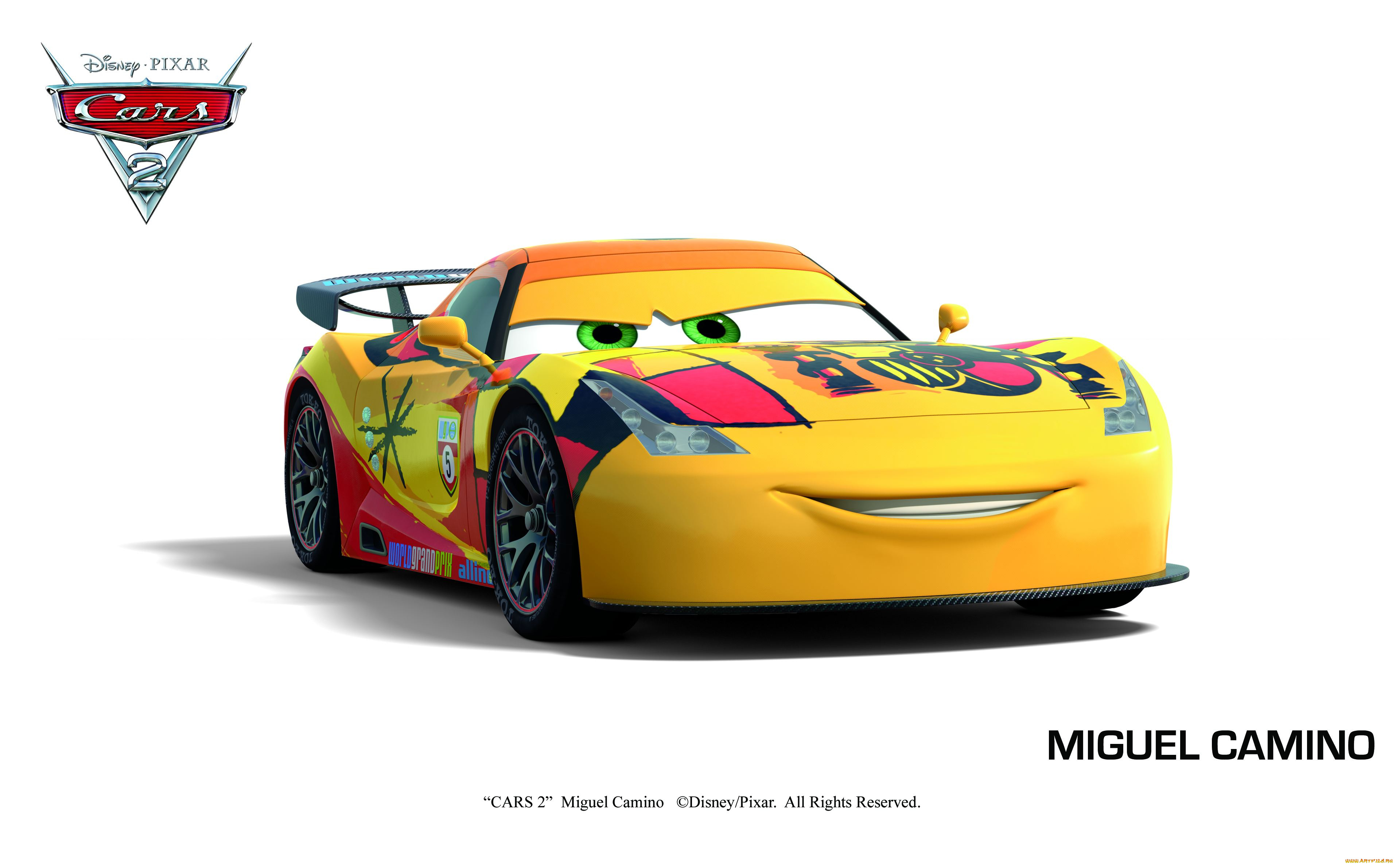 cars, мультфильмы, машинки, pixar, тачки, 2