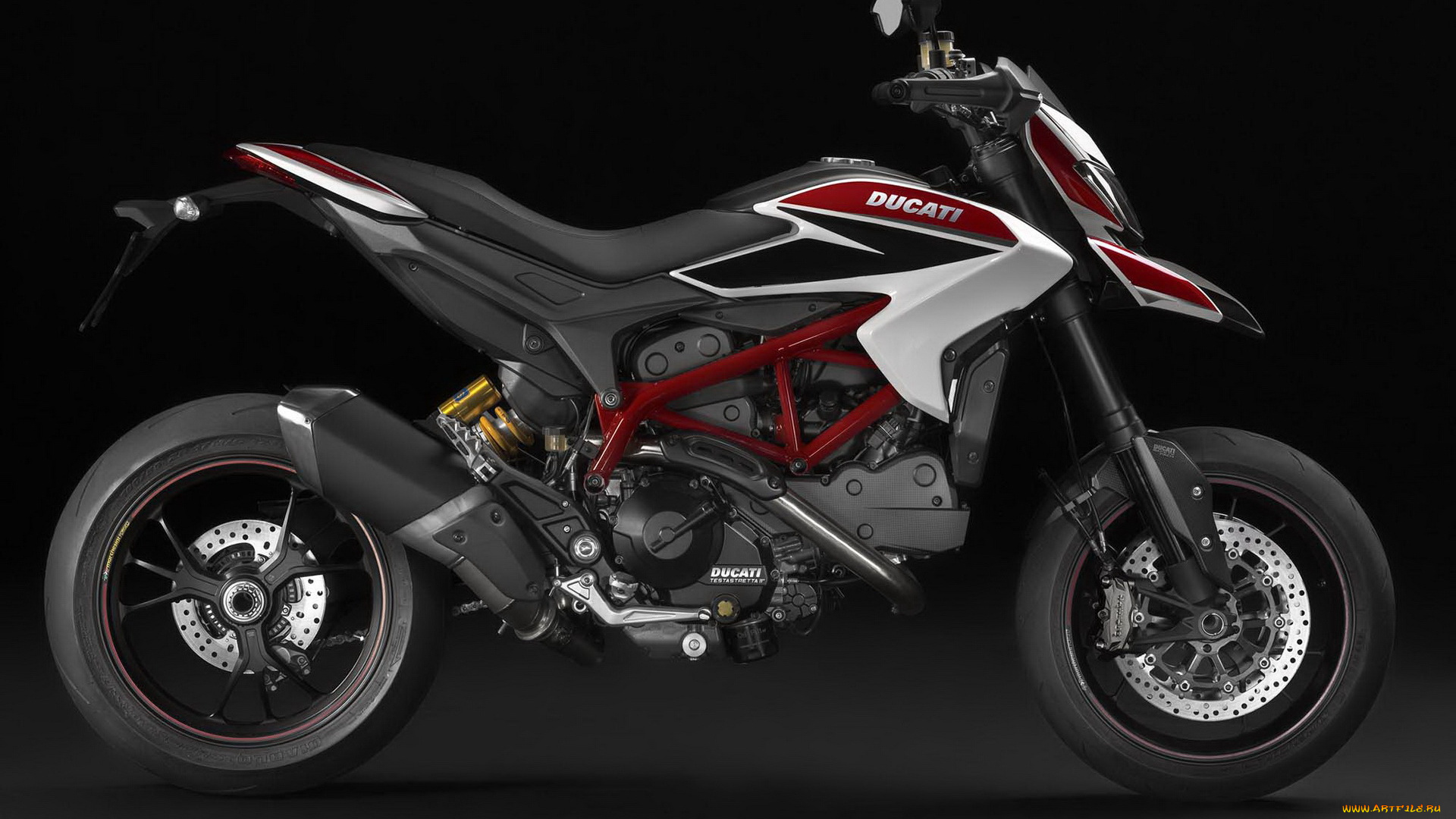 мотоциклы, ducati, hypermotard