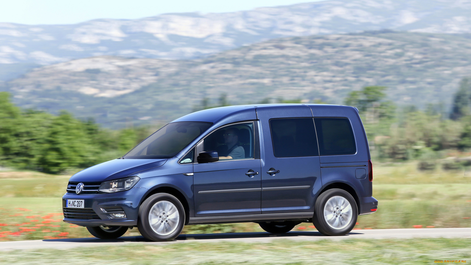 автомобили, volkswagen, caddy, bluemotion, trendline, 2015г