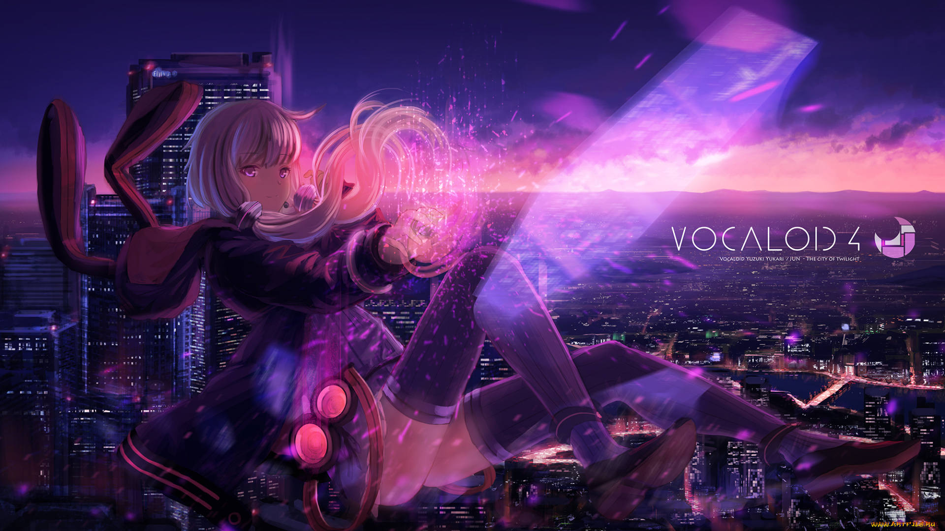 аниме, vocaloid, yuzuki, yukari