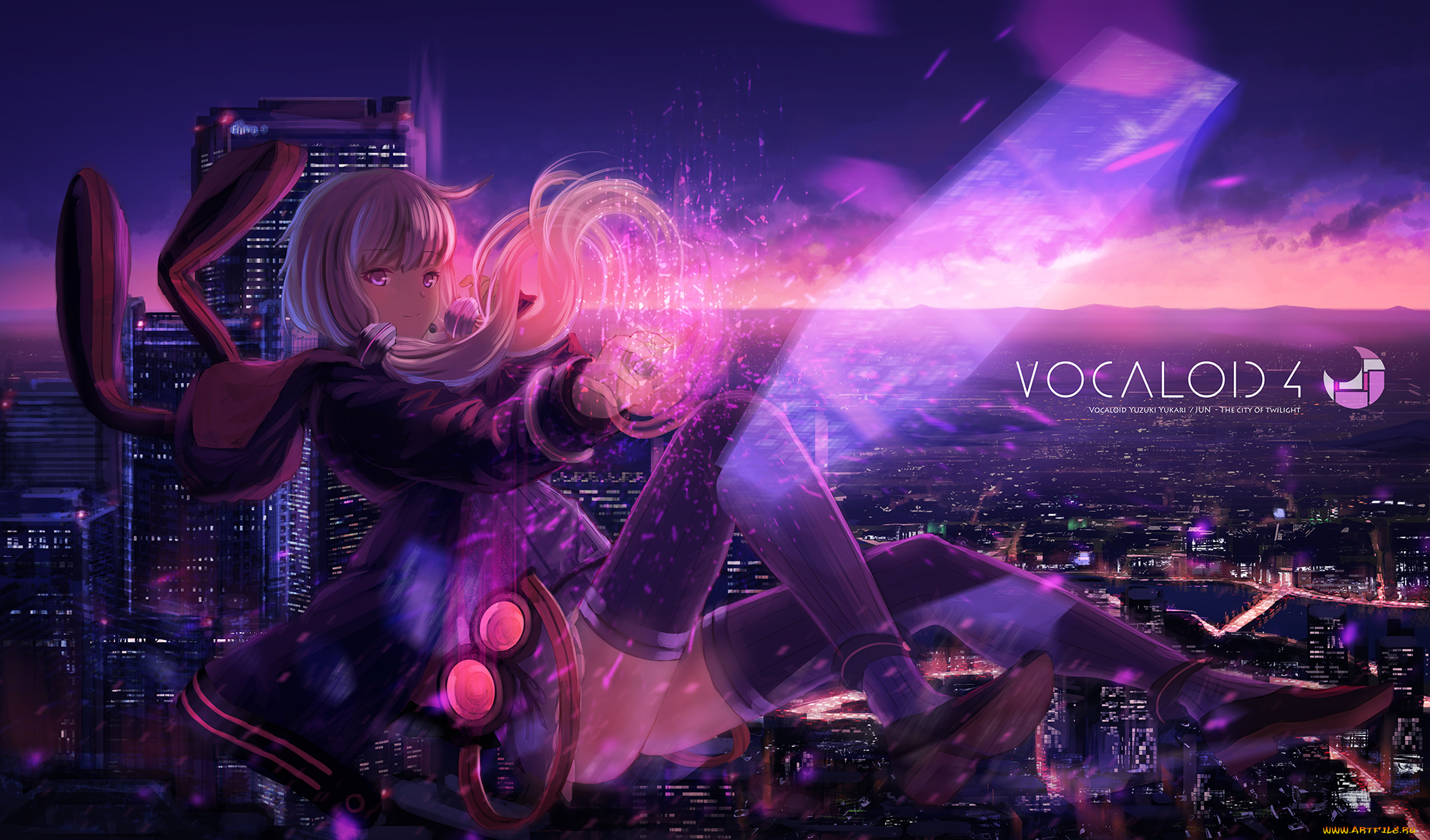 аниме, vocaloid, yuzuki, yukari