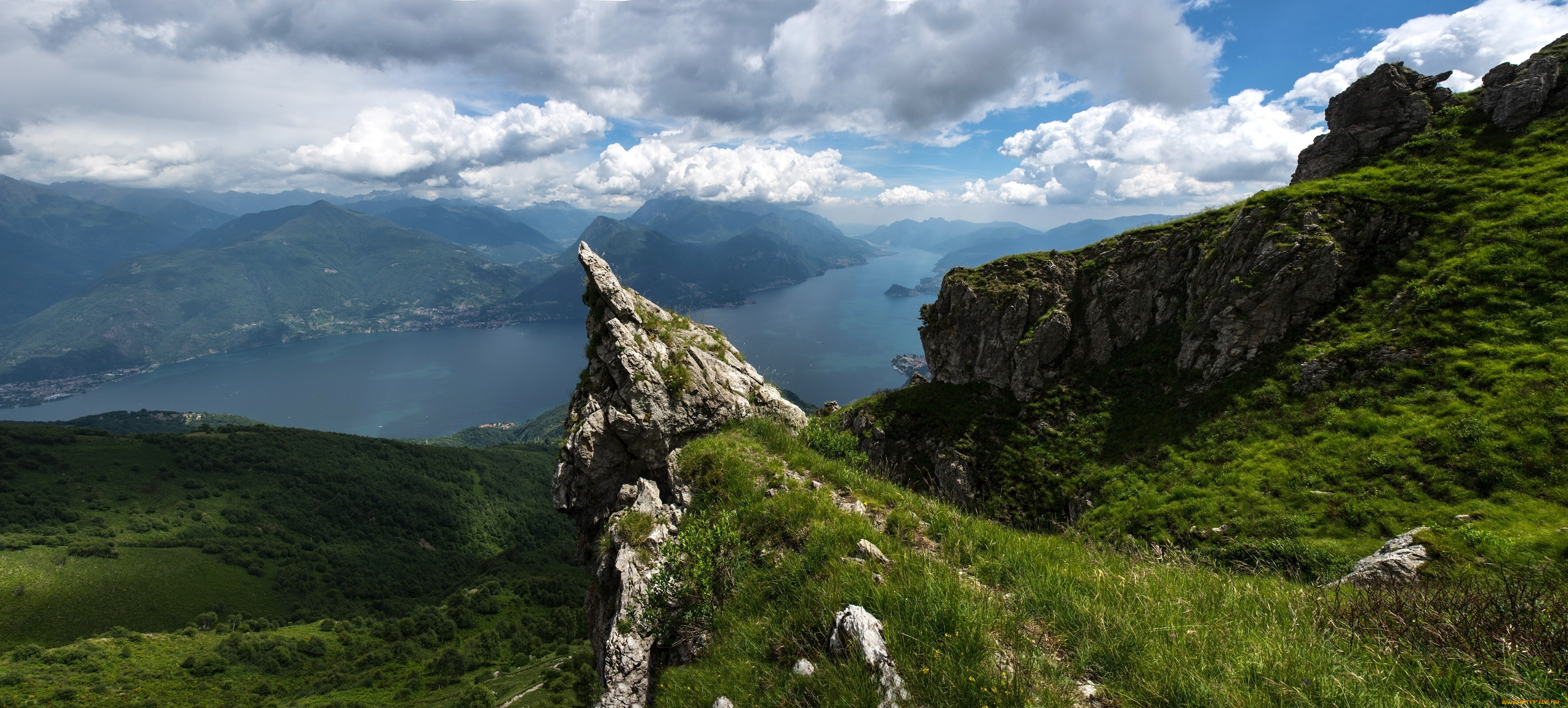 природа, пейзажи, горы, фото, италия