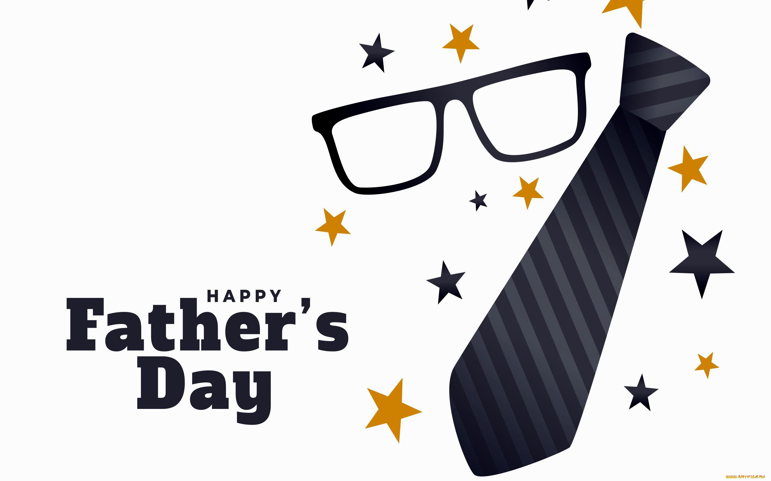 праздничные, день, отца, галстук, очки, надпись