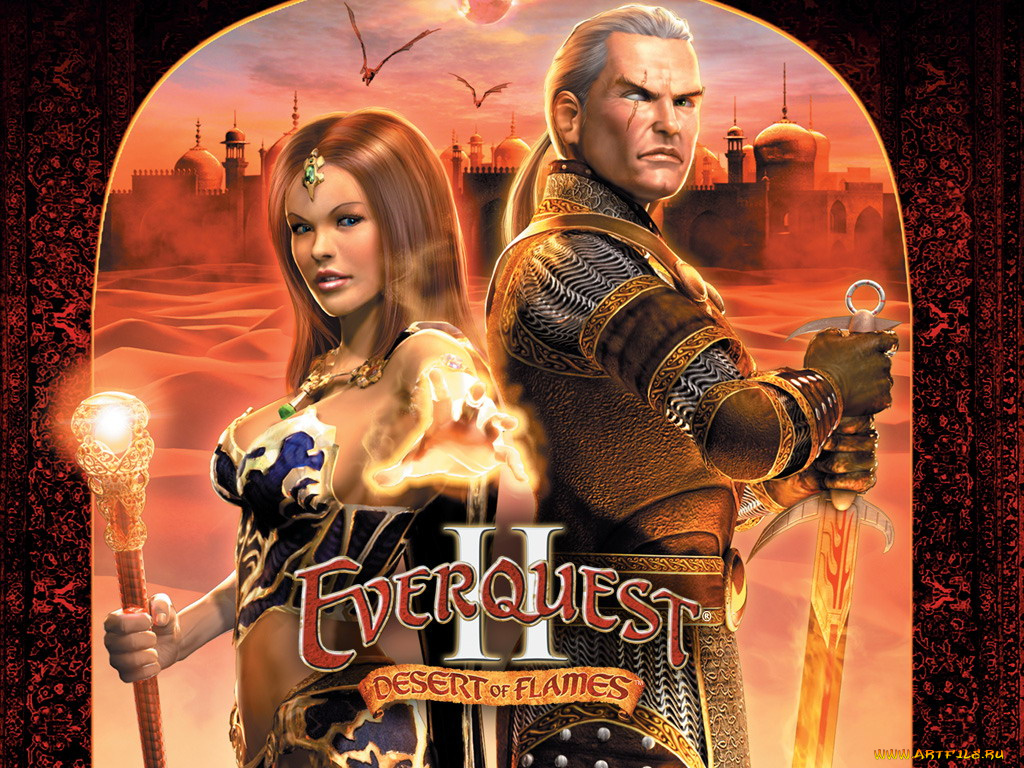 everquest, ii, desert, of, flames, видео, игры