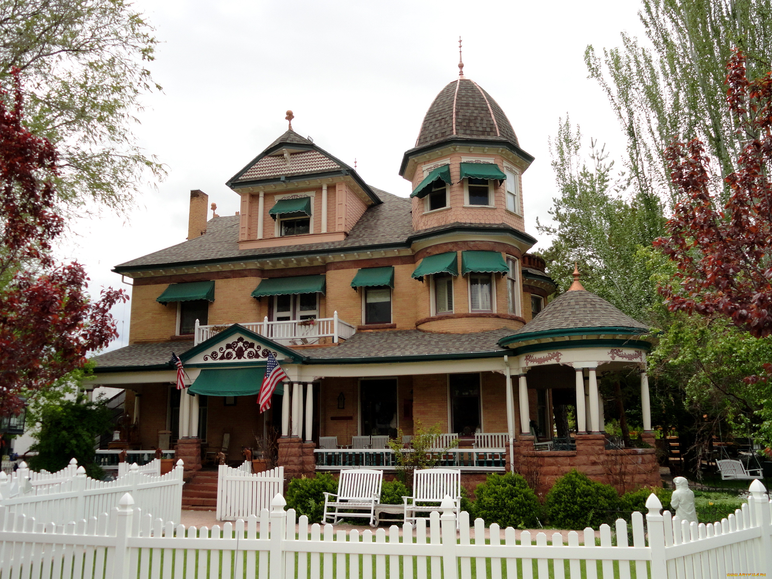 victorian, houses, utah, сша, города, здания, дома