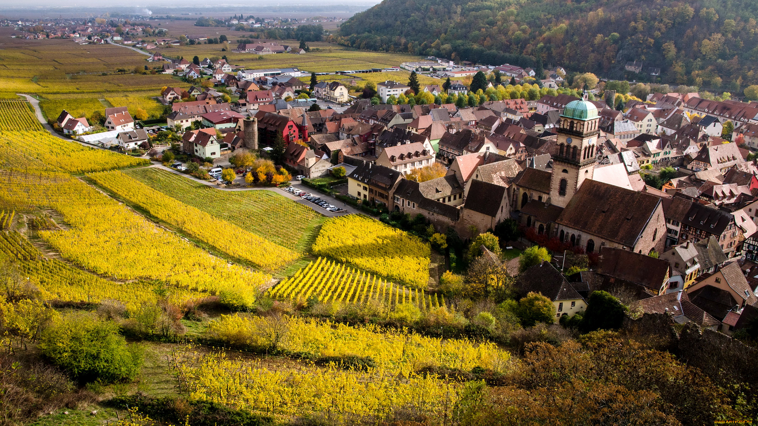 france, colmar, города, панорамы, пейзаж, дома