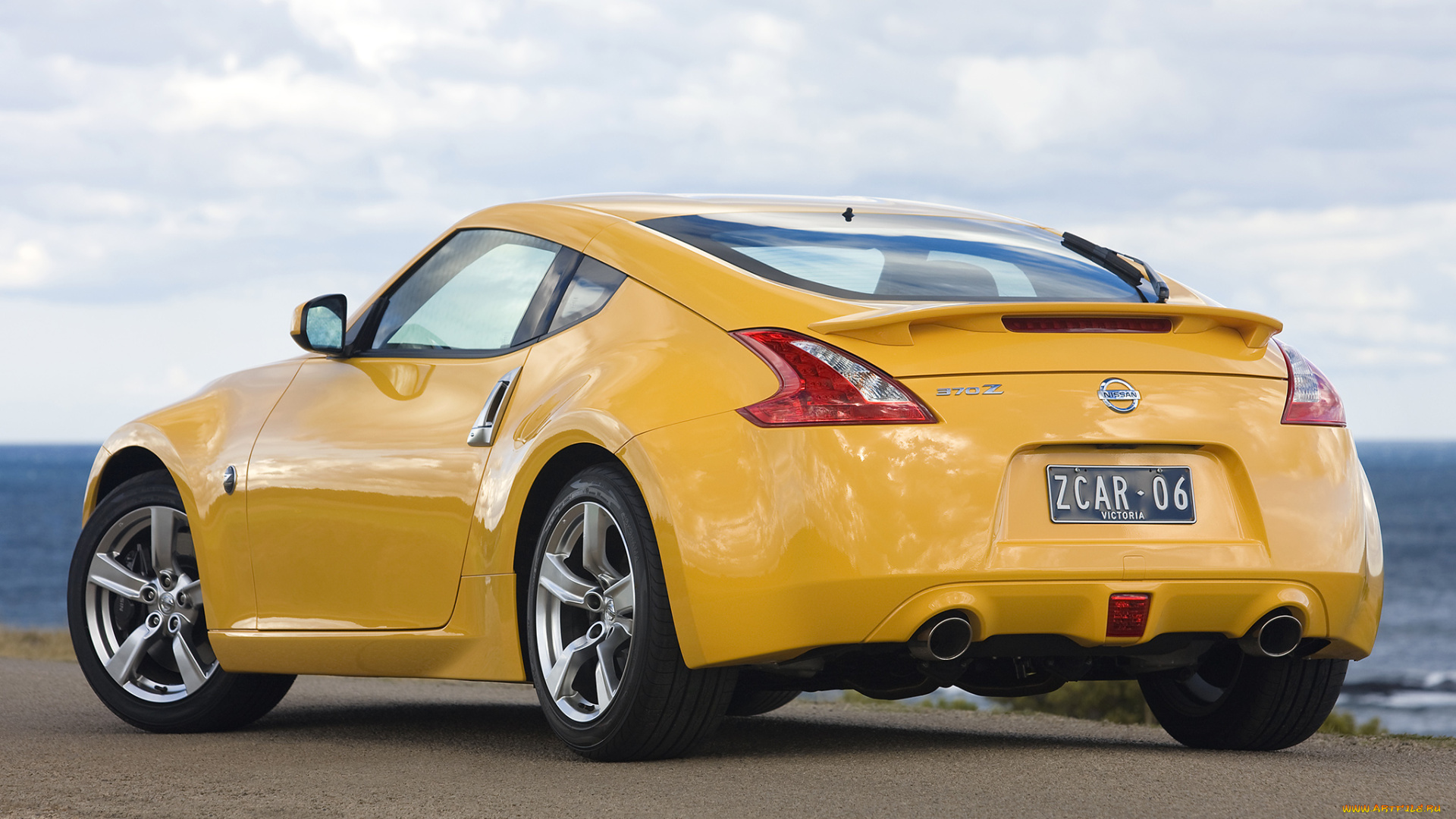 автомобили, nissan, datsun, желтый, au-spec, 370z