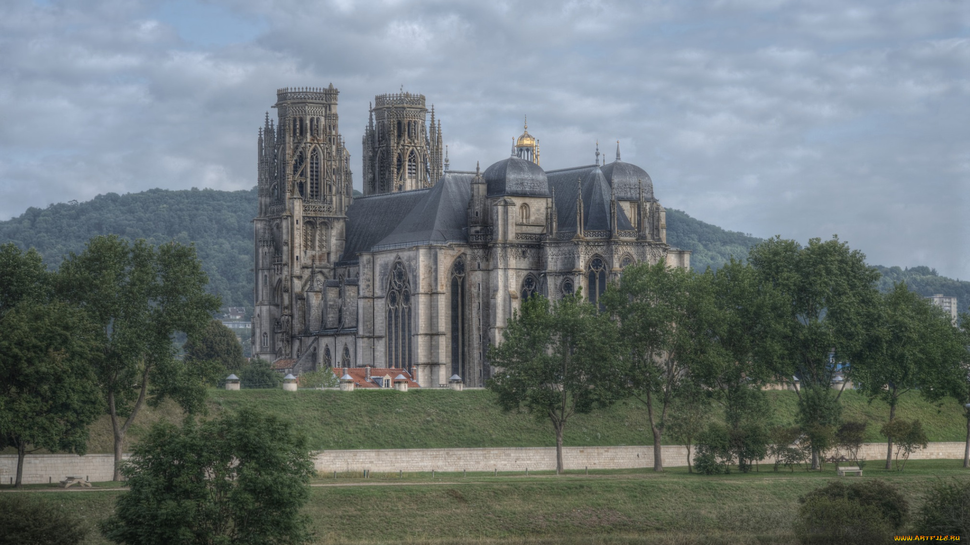 st, , stephens, cathedral, , toul, , france, города, -, католические, соборы, , костелы, , аббатства, готика, собор