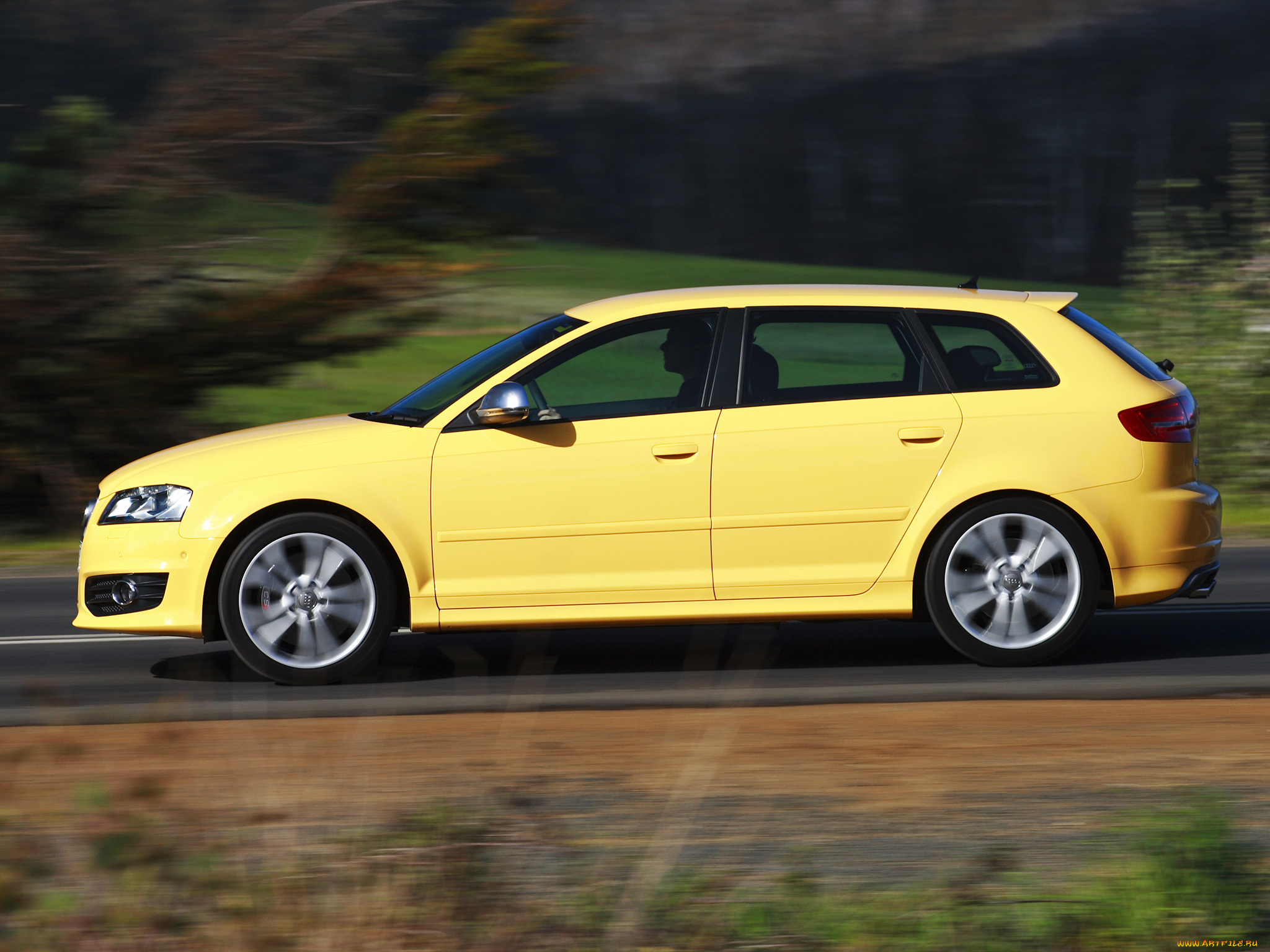 автомобили, audi, желтый, 8pa, au-spec, sportback, s3