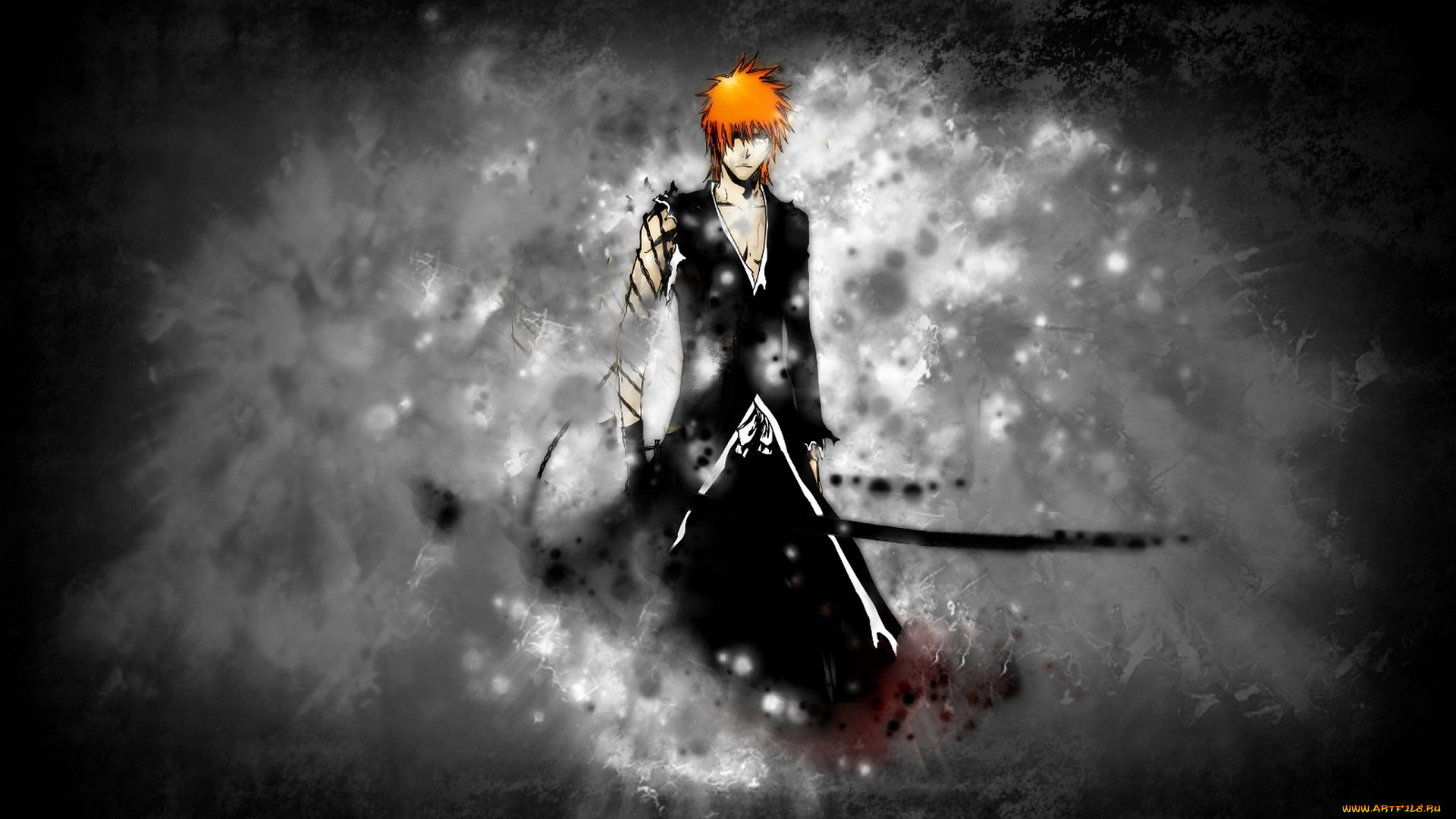 аниме, bleach, ичиго